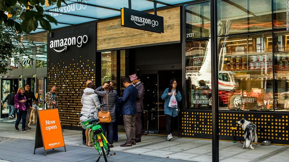 Amazon đã ứng dụng của IoT để tạo ra cửa hàng không nhân viên như thế nào?