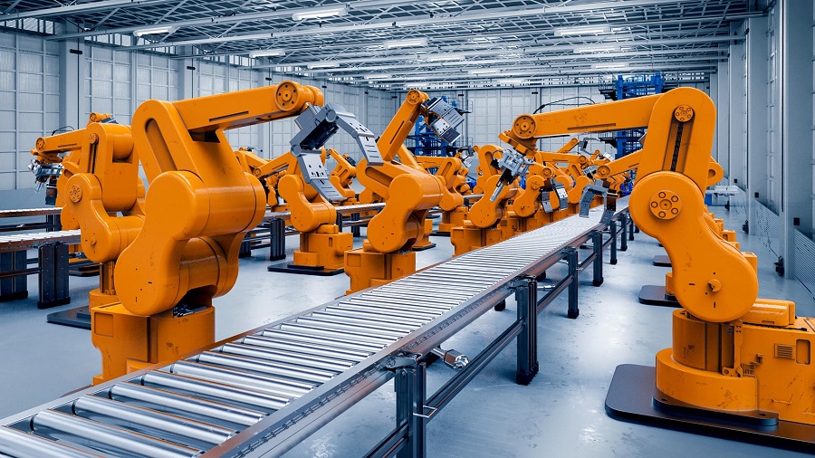 Ứng dụng của robot công nghiệp trong các nhà máy thông minh