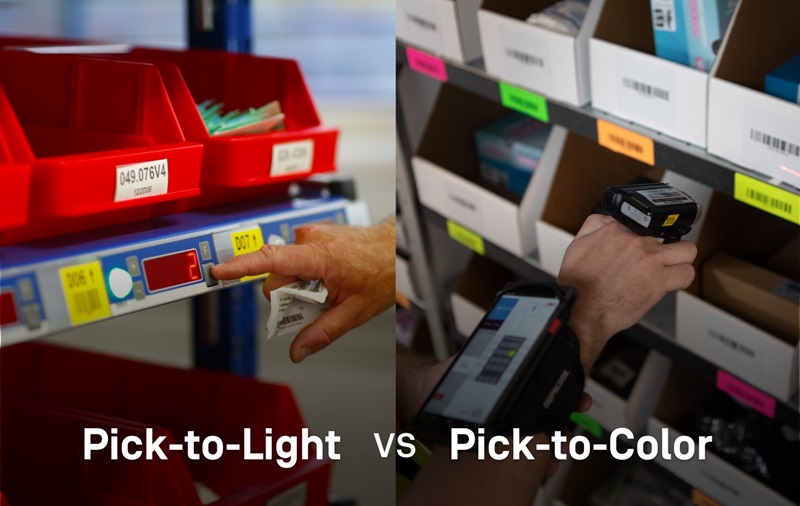 Pick To Light và Put To Light có gì khác nhau?